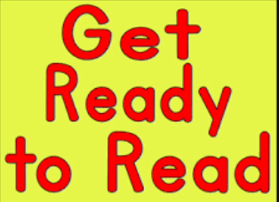 Get ready to Read! Get ready to Read!